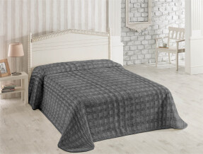 Dolce Bonita Home Wellsoft Accordıon Battaniye 200x220 Antrasit - Uyku Bandı Hediyeli - Dolce Bonita Home