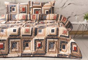 Merinos Comforter 3 Parça Çift Kişilik Yorgan Set 220x240 Elenia - 1