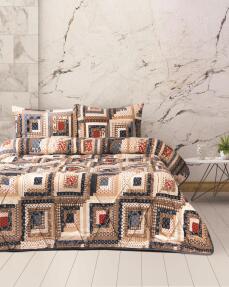 Merinos Comforter 3 Parça Çift Kişilik Yorgan Set 220x240 Elenia - 2