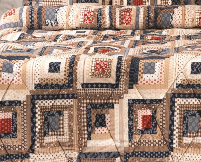 Merinos Comforter 3 Parça Çift Kişilik Yorgan Set 220x240 Elenia - 3