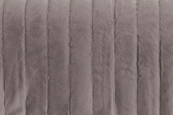 Merinos Luxe 3 Parça Çift Kişilik Yatak Örtüsü Seti Kutulu 230x250 Çizgili Silver - 3