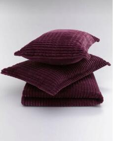 Merinos Modern Line 3 Parça Çift Kişilik Battaniye Seti Kutulu 220x240 Cherry - 3
