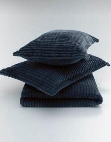 Merinos Modern Line 3 Parça Çift Kişilik Battaniye Seti Kutulu 220x240 Ocean - 3