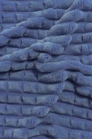 Merinos Modern Line 3 Parça Çift Kişilik Battaniye Seti Kutulu 220x240 Lacivert - 3