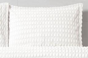 Merinos Modern Twist 3 Parça Çift Kişilik Battaniye Seti Kutulu 220x240 Kemik - 3