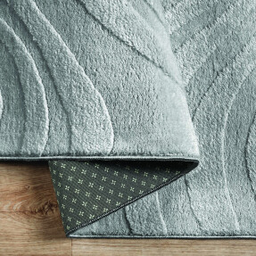 Dinarsu Alaçatı Püsküllü Parça Halı 150X230 Lots Gri - 2