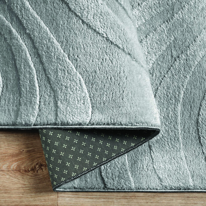 Dinarsu Alaçatı Püsküllü Parça Halı 150X230 Lots Gri - 2