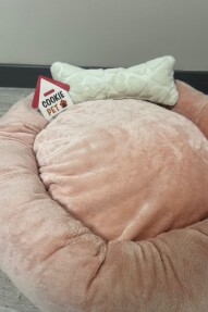 Cookıe Pet Wellsoft Kedi Köpek Yatağı 60 Cm Yavruağzı - 3