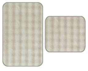 Aksu Royal Bubble Kaymaz Taban İkili Klozet Takımı 60x100 ve 50x60 Taupe - 3