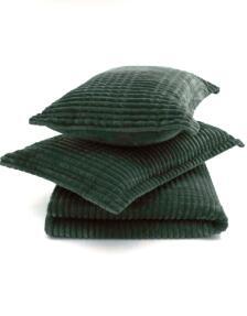 Merinos Modern Line 3 Parça Battaniye Seti Haki - 2