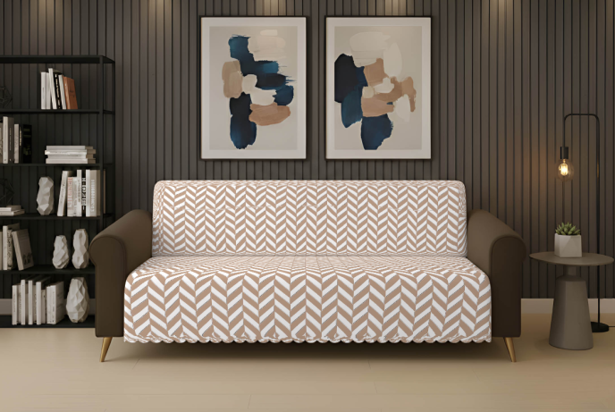 Dinarsu Kaydurmaz Koltuk Örtüsü 175X220 Ege Vizon - 1