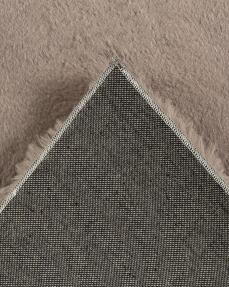 Jassrug Fuzzy Tavşan Tüyü Kürk Halı 160x220 Antrasit - 2