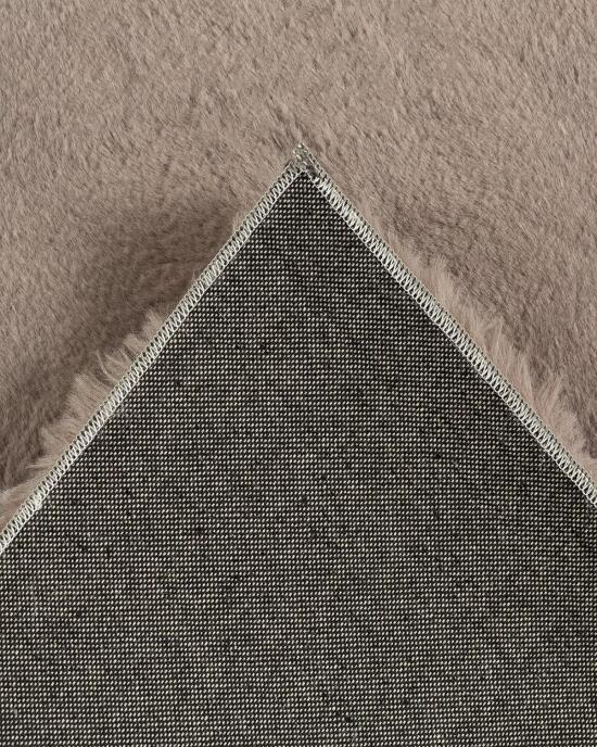 Jassrug Fuzzy Tavşan Tüyü Kürk Halı 160x220 Antrasit - 2