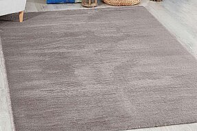 Jassrug Tavşan Tüyü Kürk Halı 160X220 Antrasit - Jassrug