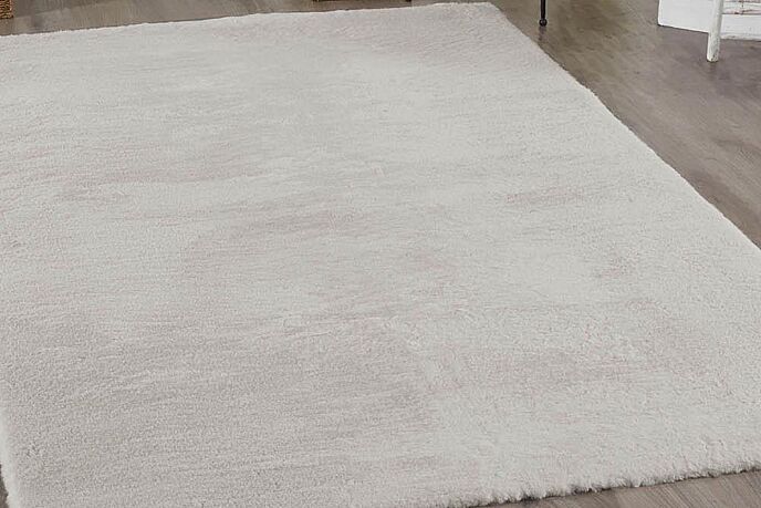 Jassrug Tavşan Tüyü Kürk Halı 160x220 Kül - 2