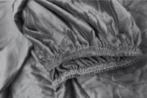 Merinos Eternity Fitilli 4 Parça Çift Kişilik Nevresim Takımı 200x220 Açık Gri - 4