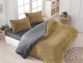 Merinos Eternıty Fitilli Nevresim Seti 4 Parça Yağ Yeşili - 1