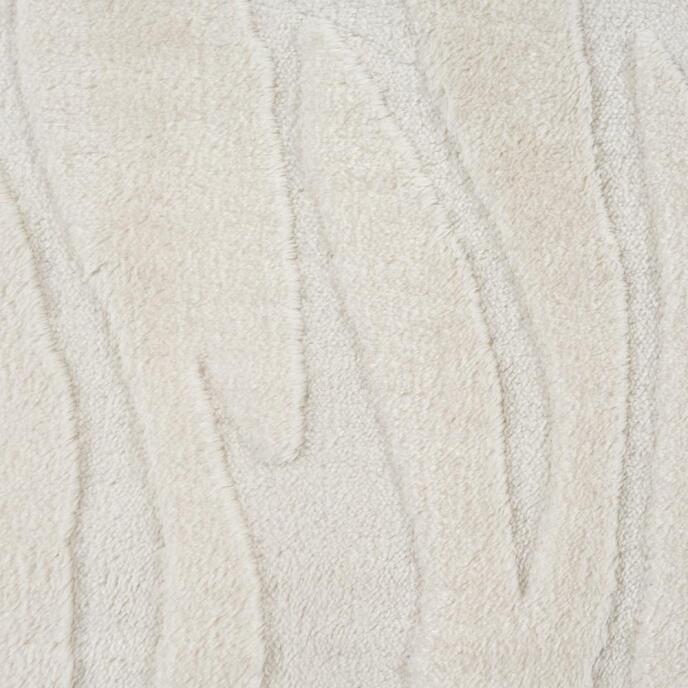 Dinarsu Alaçatı Püsküllü Kaymaz Taban Halı 150x230 Hex Açık Bej - 3
