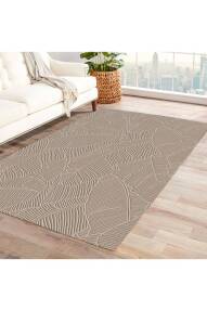 Jassrug Rölyef Halı 150X220 Garden Bej - Jassrug