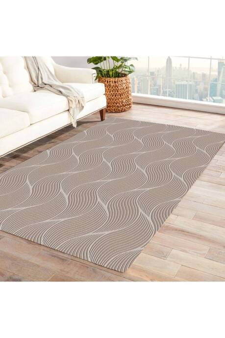 Jassrug Rölyef Halı 150X220 Orla Bej - 2