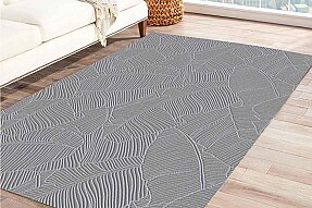 Jassrug Rölyef Halı 80X150 Garden A.Gri - Jassrug