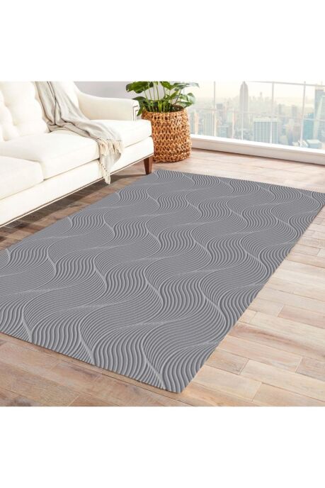 Jassrug Rölyef Halı 80X150 Orla A.Gri - 1