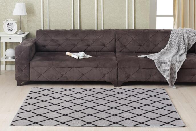 Aksu Royal Kaymaz Taban Halı 120x180 Jule Gri - 1