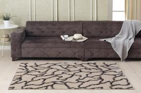 Aksu Royal Kaymaz Taban Halı 120x180 Lela Bej - 1