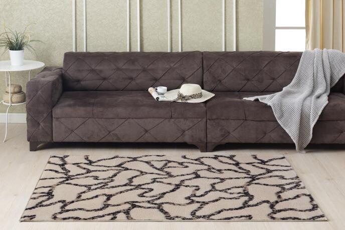 Aksu Royal Kaymaz Taban Halı 120x180 Lela Bej - 1