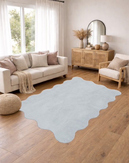 Jassrug Halı 120X180 Ripple Açık Gri - 1