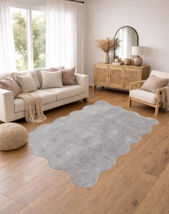 Jassrug Halı 120X180 Ripple Kül - 1