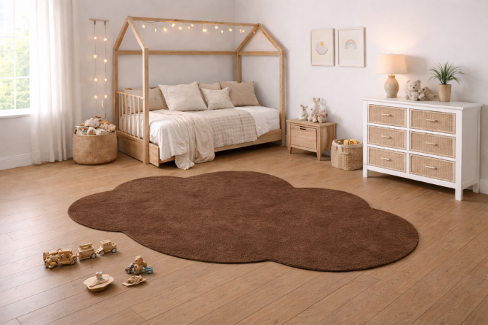 Jassrug Halı 80X150 Bulut Kahverengi - 3