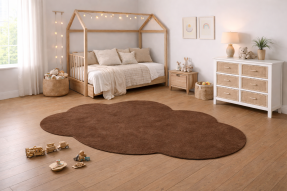 Jassrug Halı 80X150 Bulut Kahverengi - Jassrug