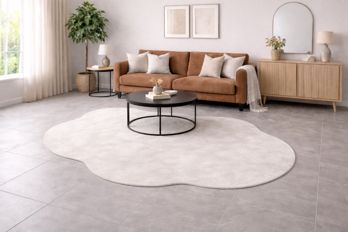 Jassrug Halı 80X150 Ripple Açık Bej - 1