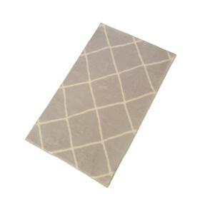 Jassrug Royal Kaymaz Taban Banyo Halısı 50x80 Diamond Gri - 1
