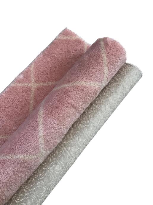Jassrug Royal Kaymaz Taban Banyo Halısı 50x80 Diamond Pudra - 2