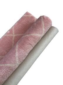 Jassrug Royal Kaymaz Taban Banyo Halısı 50x80 Diamond Pudra - 2