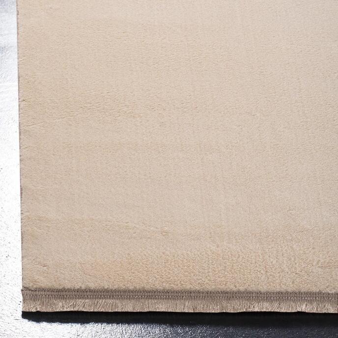 Jassrug Royal Püsküllü Kaymaz Taban Halı 160x220 Bej - 2