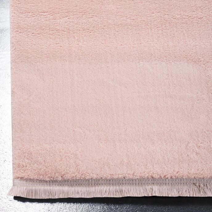 Jassrug Royal Püsküllü Kaymaz Taban Halı 160x220 Pudra - 2