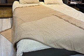 Dolce Bonita Home Pamuklu Battaniye 150X200 Bej - 5