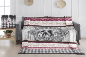 Dolce Bonita Home Tek Kişilik Pamuklu Çift Taraflı Battaniye 150x200 Adali - 2
