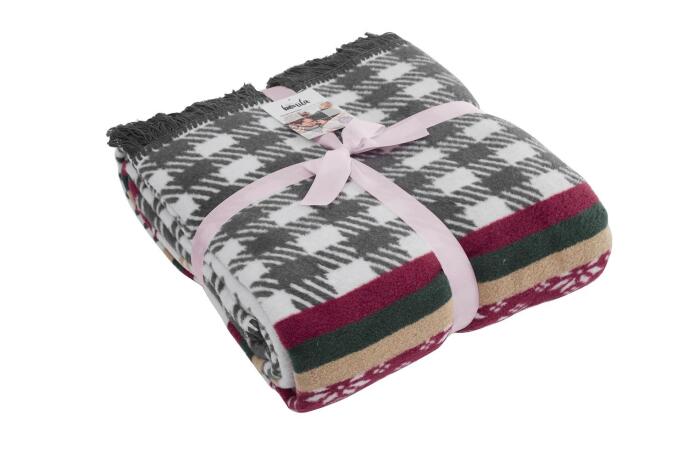 Dolce Bonita Home Tek Kişilik Pamuklu Çift Taraflı Battaniye 150x200 Adali - 3