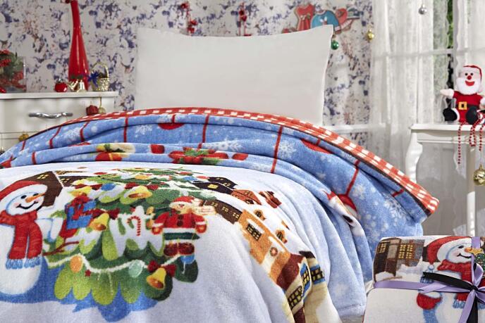 Dolce Bonita Home Tek Kişilik 3D Soft Battaniye 150x200 Amour - 1
