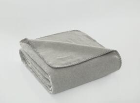 Aksu Brighton Collection Pamuklu TV Battaniye 130x170 Gri - 3