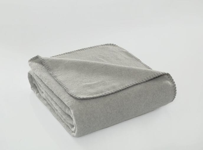 Aksu Brighton Collection Pamuklu TV Battaniye 130x170 Gri - 3