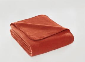 Aksu Brighton Collection Pamuklu TV Battaniye 130x170 Kiremit - 3
