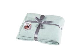 Dolce Bonita Home Pamuklu Tv Battaniye 127X155 Basic Su Yeşili - 3