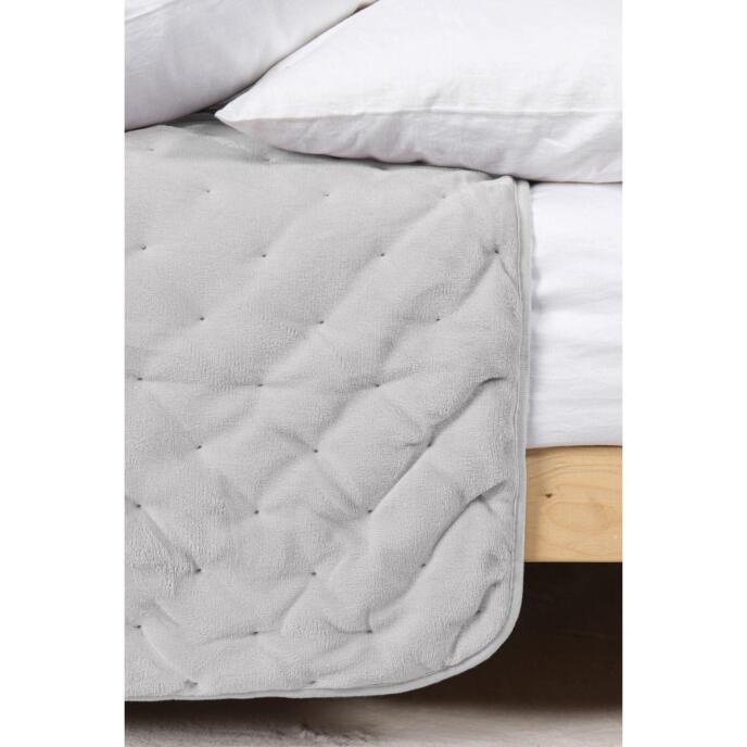 Aksu Microsoft Punto Yorgan Çift Kişilik 195x215 Açık Gri - 2