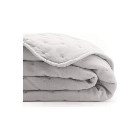 Aksu Microsoft Punto Yorgan Çift Kişilik 195x215 Açık Gri - 4